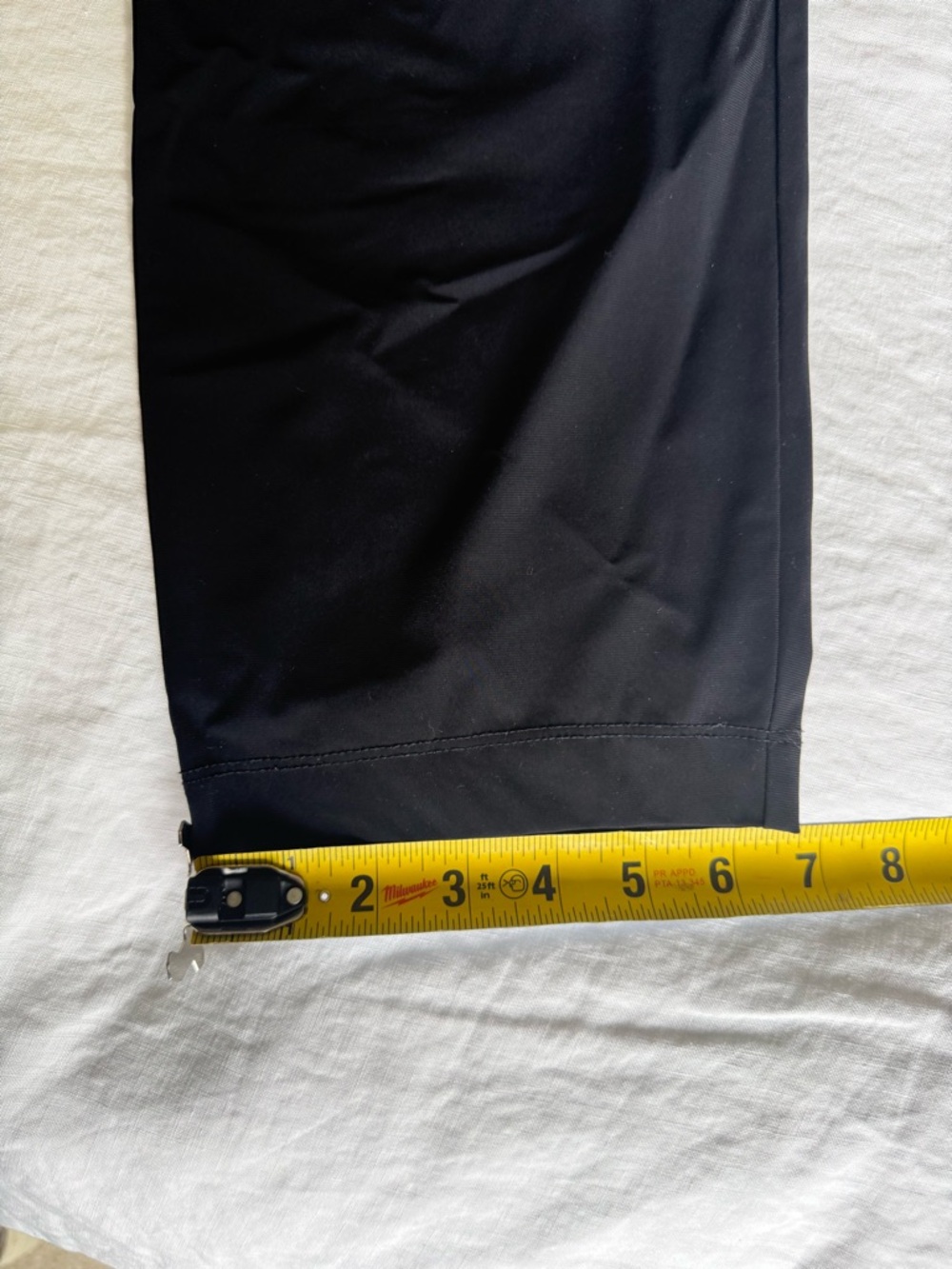 Vuori Miles Ankle Pant - Straight-Leg Black Stretch - Picture 10 of 10